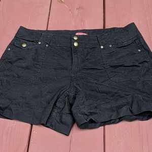 Christopher & Banks Black Women's Casual Shorts